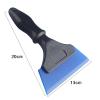1PC Car Window Body Water Wiper Clean Scraper Shovel Rubber Window Squeegee Tint Tool, Compatible with Mitsubishi ASX Strength Dazzle,2-Blue view 2
