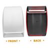 Hemobllo Car Hood Scoop Silver Decorative Air Flow Vent Cover Adhesive Tape Base Easy Installation No Drilling Required DIY Bonnet Vent Grille for Cars view 2