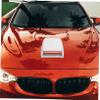 Hemobllo Car Hood Scoop Silver Decorative Air Flow Vent Cover Adhesive Tape Base Easy Installation No Drilling Required DIY Bonnet Vent Grille for Cars view 3