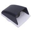 Mrisata Marine Intake Exhaust Cowl Ventilator Stylish Durable 3 Inch Enhanced Airflow Boat Vent Cover for RV Yacht ABS Plastic 8.6cm Opening Size (Black and White) view 2