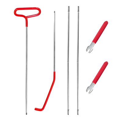 JNXIJ Car Lockout Kit, 67" Long Reach Tool Automotive Professional Emergency Tool Kit, Multi-Function Pull Hook Vehicle Disassembly & Repair Tool Set for Cars Trucks, Car Accessories