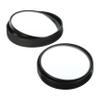 TOGEVAL Mirror for Car Black Frameless Wide Angle Side Rearview Auxiliary Mirrors with Stable Installation for Improved Safety and Clear Visibility view 1