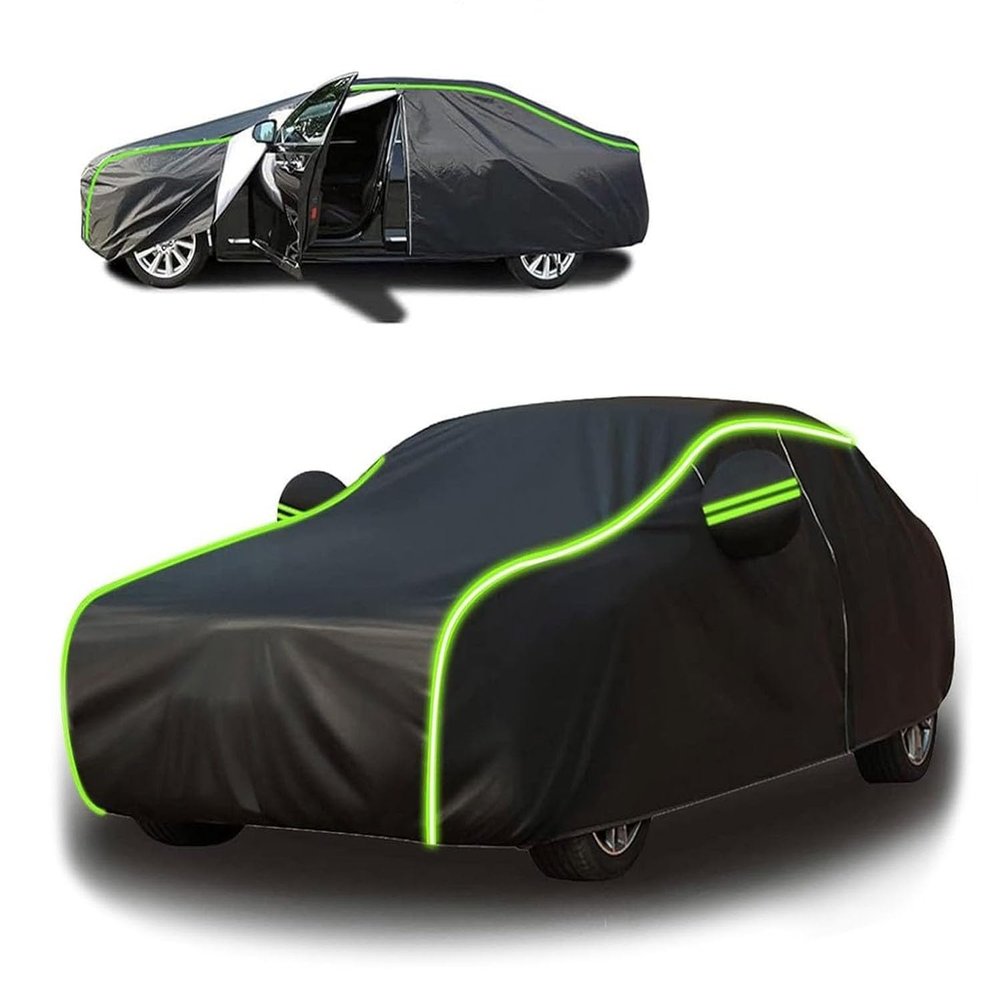 Car Cover Waterproof Custom Fit for Mazda RX-8 Hydrogen RE 2003, Car Covers for Automobiles, All Weather Full Exterior Cover Rain Sun Protect, with Door Zipper n4