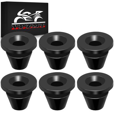 VPZMT 6x Rubber Side Cover Grommets for Harley Davidson