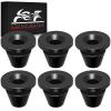 VPZMT 6x Rubber Side Cover Grommets for Harley Davidson view 1
