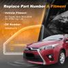 SWITCHRISE 1 AUTO Power Window Switch with Removal Tool for Toyota Yaris 2011-2019 No.8482052470 Front Left Driver Side Window Control Switch Black view 3