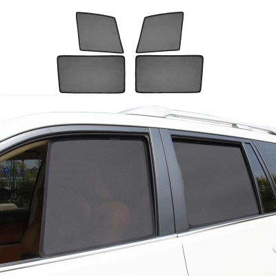 Magnetic Car Window Shade 4Pcs - Compatible with Lexus LX 570 2013-2021 Mesh Sun Protection Curtain for UV Block & Privacy Protection