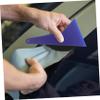 Outanaya 6Pcs Flexible Triangle Squeegee for Car Vinyl Wrap and Window Tinting Auto Film Scraper for Smooth Application Glass and Paint Surfaces Multi Color Vehicle Decal Tools view 3