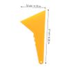 Outanaya 6Pcs Flexible Triangle Squeegee for Car Vinyl Wrap and Window Tinting Auto Film Scraper for Smooth Application Glass and Paint Surfaces Multi Color Vehicle Decal Tools view 4