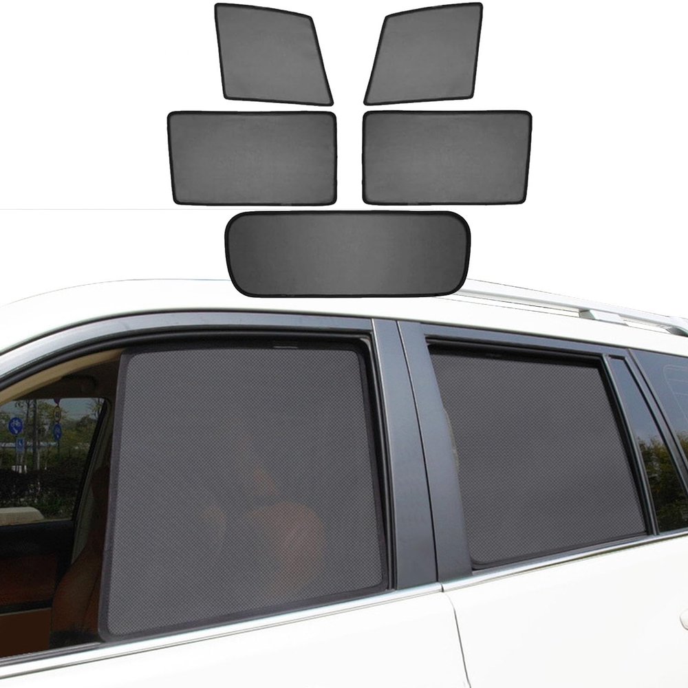 Magnetic Car Window Shade 5Pcs - Compatible with Lexus NX 2022-2025 Mesh Sun Protection Curtain for UV Block & Privacy Protection