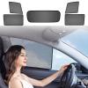 Magnetic Car Window Shade 5Pcs - Compatible with Lexus NX 2022-2025 Mesh Sun Protection Curtain for UV Block & Privacy Protection view 2