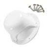 BRIGHTFUFU PE Plastic Rv Roof Vent Cover Cap with Screws Pipe Vent Lid Replacement for Trailer Camper Ventilation System for Rv view 1