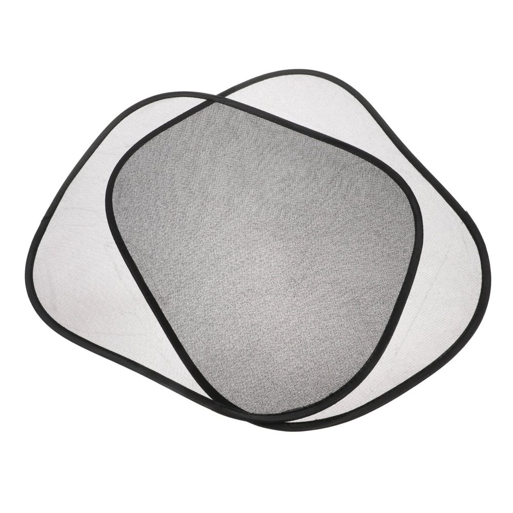 Zerodeko 2 pcs Car Window Sun Shade for Side Windows with Mesh Material and Suction Cups UV Protection Heat Blocker for Vehicles
