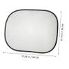 Zerodeko 2 pcs Car Window Sun Shade for Side Windows with Mesh Material and Suction Cups UV Protection Heat Blocker for Vehicles view 2