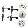 Motorcycle Caliper 4pcs M8x1.25 Bleed Screw with Rubber Cap view 4