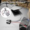 Oreilet New Satellite Mini 12V Adapter, DC 12V 24V to 30V 3.5A High Efficiency Water Proof Step Up Power Converter, Power Supply Cord Boost Conversion for Satellite Mini view 2