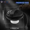 YiZenion HC3Z-9030-B Gas Cap,Fuel Cap Compatible with Ford F150 2004-2009, F-250 F-350 F-450 F-550 F-600 Super Duty, Escape Focus Freestar Fusion Mustang Ranger Taurus, Lincoln mark, Mariner Milan view 3