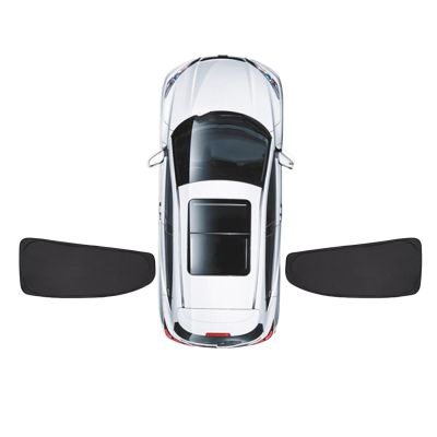 ZBBZBB Car Window Shades for Infiniti QX50 2018-2024, Sun Block Privacy Protection Car Sunshade Privacy Curtains Accessories,2 Pcs Rear