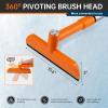 REALYOU 49.2" Snow Brush & Ice Scraper for Car Windshield, Upgraded Extendable Snow Brush with 360 Pivoting Brush Head and Foam Grip for Car Auto Truck SUV view 2