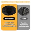 Upgraded 900D Oxford Winch Cover with Flag Pattern, Heavy Duty Waterproof Winch Protection Cover Dust-Proof Winch Protective Cover for Electric Winches Up to 17500 Lbs With Adjustable Band view 3