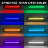 Bestview RGB Side Marker Lights for Chevy C10 C20 C30 GMC C1500, Smoke Len view 2