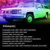 Bestview RGB Side Marker Lights for Chevy C10 C20 C30 GMC C1500, Smoke Len view 3