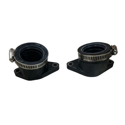 Riloer Intake Manifold Joint, Replaces 43F-13586-01-00, 43F-13596-01-00, Compatible with Yamaha TT600 1984-1986, Compatible with Yamaha XT600 1984-1995, 2 pcs