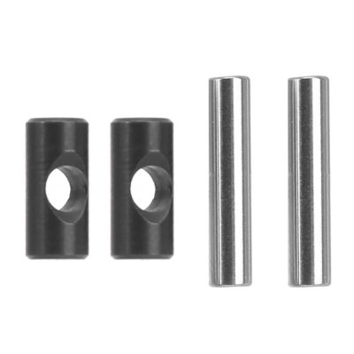 RC Drive Shaft Pins Durable Steel High Strength Light Weight Stable CVD Barrel for ARRMA 1/5 Outcast Kraton 8s Black 2Pcs
