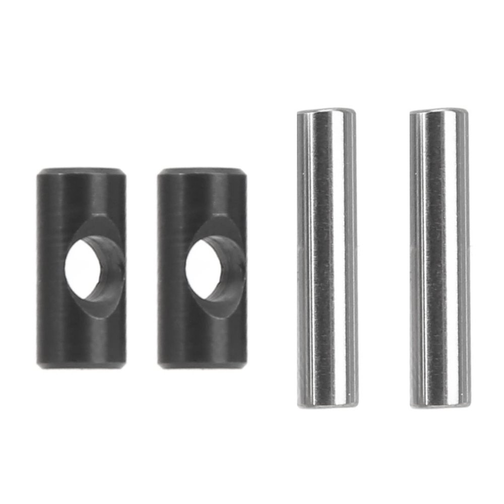 RC Drive Shaft Pins Durable Steel High Strength Light Weight Stable CVD Barrel for ARRMA 1/5 Outcast Kraton 8s Black 2Pcs