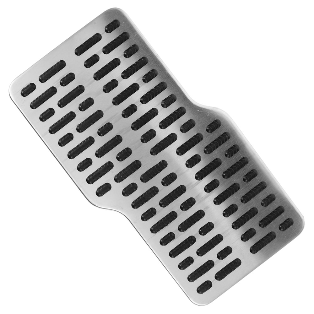 Luxshiny Car Pedal Pad Replacement Slip Rubber and Stainless Steel Repair Patch Car Mat Foot Pad for Enhanced Safety and Quick Installation