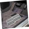 Luxshiny Car Pedal Pad Replacement Slip Rubber and Stainless Steel Repair Patch Car Mat Foot Pad for Enhanced Safety and Quick Installation view 3