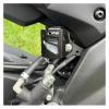 Buytus Motorcycle Oil Filler Cap Front Brake Fluid Reservoir Cover Guard Protector Compatible with FZ6 FZ-6 ZF6N FZ6R FZ6S FA&zer view 4