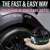 Tire Care Wax - Car Tyre Coating, Rim Shine | 50g Automobile TRE Polish Paste Restorer, Water Resistant Protection Paste with Sponge for Enhanced Safety and Gloss for Minivan, Family Car view 4