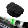 Opuweiy Coolant Reservoir Cap, Radiator Tank Cover Replacement 2544126100, Compatible with Hyundai Kia Santa Fe (Black) view 1