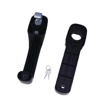 WSRYCRDZ Front Door Latch Handle 7109662 7109663 Compatible with Bobcat 751 753 763 773 863 A220 T750 T770 T870 Loaders with Bezel
