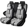 CVQAZ Premium Car Seat Covers for Dodge Durango 2026,Comfortable Leather Seat Cover for Durango,Waterproof Car Seats Protectors Cushions for 5 Seats(Black+Grey,Pillows) view 1