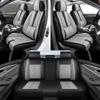 CVQAZ Premium Car Seat Covers for Dodge Durango 2026,Comfortable Leather Seat Cover for Durango,Waterproof Car Seats Protectors Cushions for 5 Seats(Black+Grey,Pillows) view 4