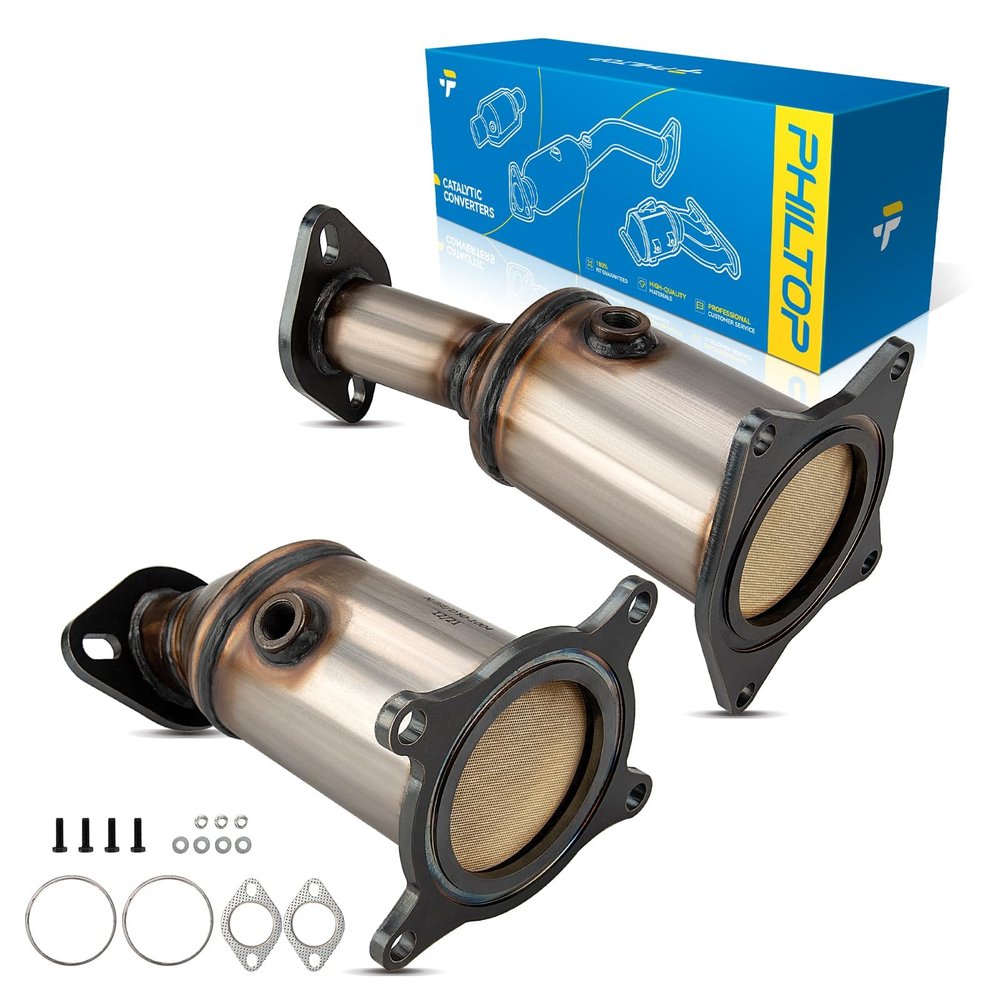 PHILTOP Catalytic Converter Fit For 2007-2010 Edge 3.5L, 2008-2015 CX-9 3.7L, 2008-2010 Taurus 3.5L, 2009-2010 Flex 3.5L, 2007-2010 MKX/MKZ 3.5L OE 16491, 16490 (EPA Compliant)