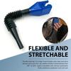 Universal Flexible Plastic Funnel Foldable Multi-Purpose Pouring Tool view 2