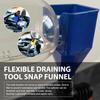 Universal Flexible Plastic Funnel Foldable Multi-Purpose Pouring Tool view 4
