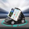 Tyenaza Car Model Phone Holder, Creative Handfree Dashboard Phone Holder Mount, for iPhone for Android Smartphone (Black) view 4