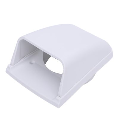 Yinhing Marine Intake Cowl Ventilator Stylish Look Enhanced Airflow Sturdy Boat Vent Cover RV Yacht (White)
