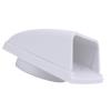 Yinhing Marine Intake Cowl Ventilator Stylish Look Enhanced Airflow Sturdy Boat Vent Cover RV Yacht (White) view 3
