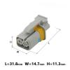 Car Connector 18169.000.002 Motor Start Relay ConnectorDJ7028YD-1.5-21 view 3
