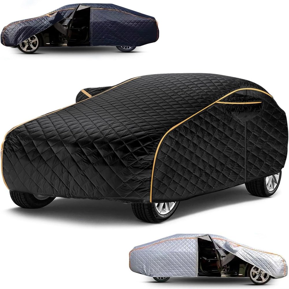 Hail Protector Car Cover, 5-Layer Waterproof All Weather Cover for Cars