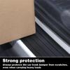 ZBBZBB Car Rear Bumper Protector for Renault Kadjar 2015 2016 2017 2018 2019 2020 2021 2022, Boot Sill Protector Anti-Scratch Trunk Sill Door Entry Trim Cover Accessories,Grey-SUV 9cm*104cm view 4
