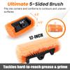 ARTIPOLY 12" Car Wash Brush Head with Soft Bristle for Auto RV Truck Boat Camper Exterior Washing Cleaning view 3