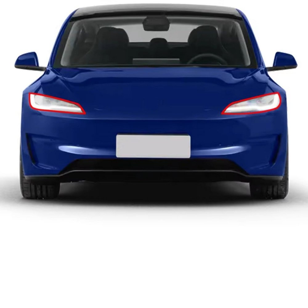 XIUXIYING TPU Car Headlight Protection Film Transparent Stickerfor Tesla Model 3 Hoogland 2024