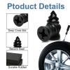 61 PCS Tire Repair Screws, Professional Tire Plugs Screw Type with a Screwdriver, Tire Repair Screws, Self-Service Screw in Tire Repair Plugs, Tire Plug Kit for Car, Motocycle, Truck, Tractor view 3