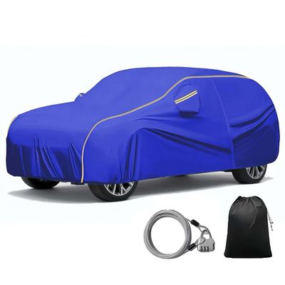 Car Cover Custom Fit for Skoda Superb 4 Combi 2024-2025 Protector Car Cover Waterproof All Weather Sun Rain UV Dust Snow Protection with Driver Door Zipper & Storage Bag